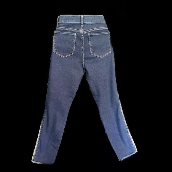 Wonder Nation Adorable Girls Jeggings W/ White Lace, LIKE NEW - Picture 4 of 6